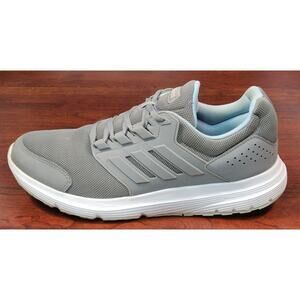 adidas Women's Galaxy 4 Gray White Running Shoes Sneakers Size 10 EE8034